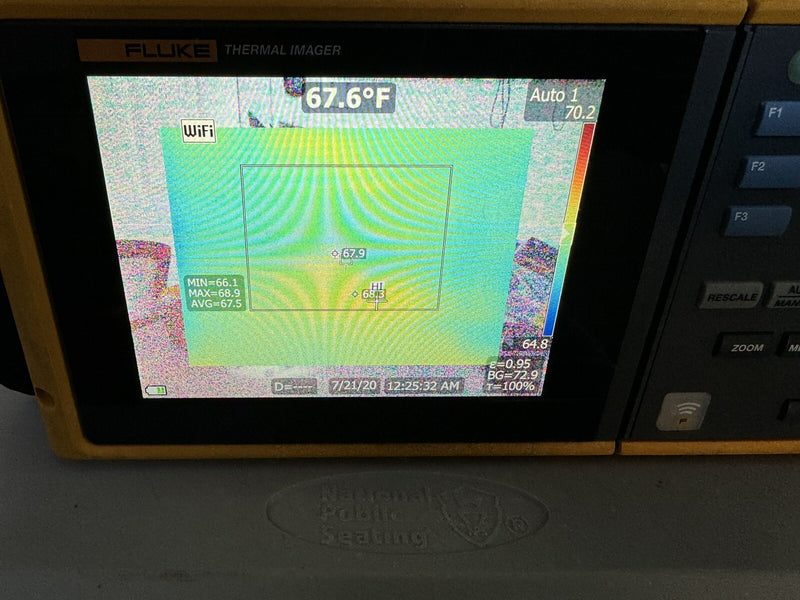 FLUKE FLK-TIX501 60HZ INFD CAMERA COLOR LCD RARE