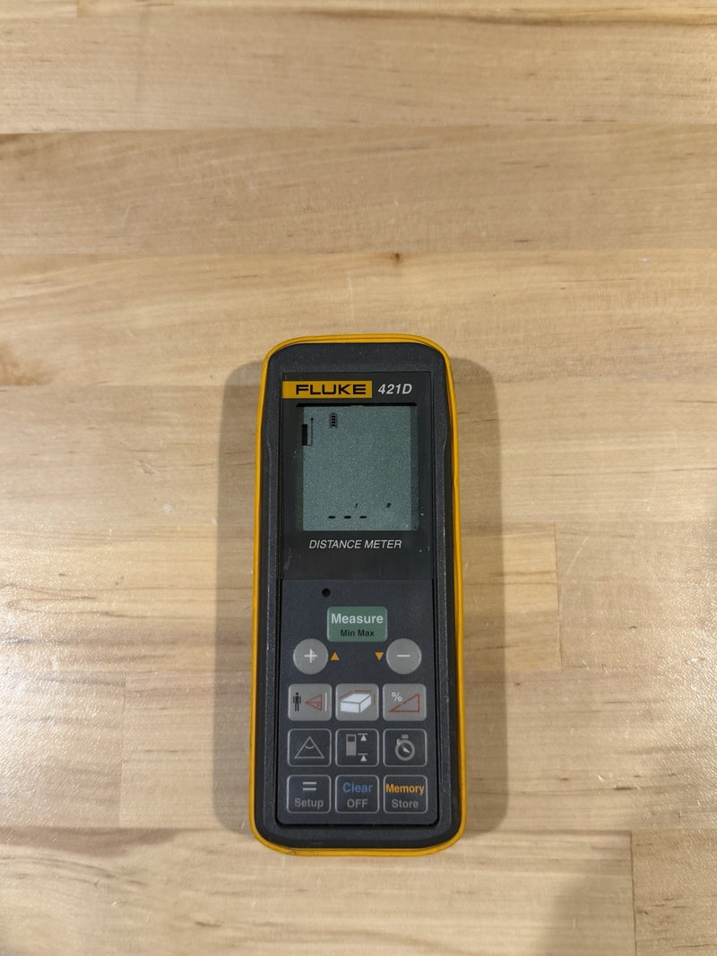 FLUKE 421D LASER DISTANCE METER TESTED