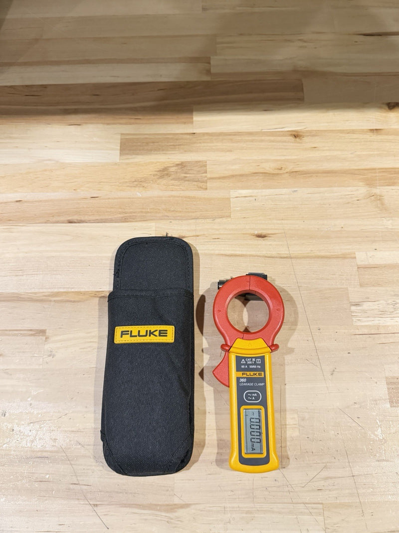 FLUKE 360 AC LEAKAGE CURRENT CLAMP METER (TESTED) FREE SHIPPING