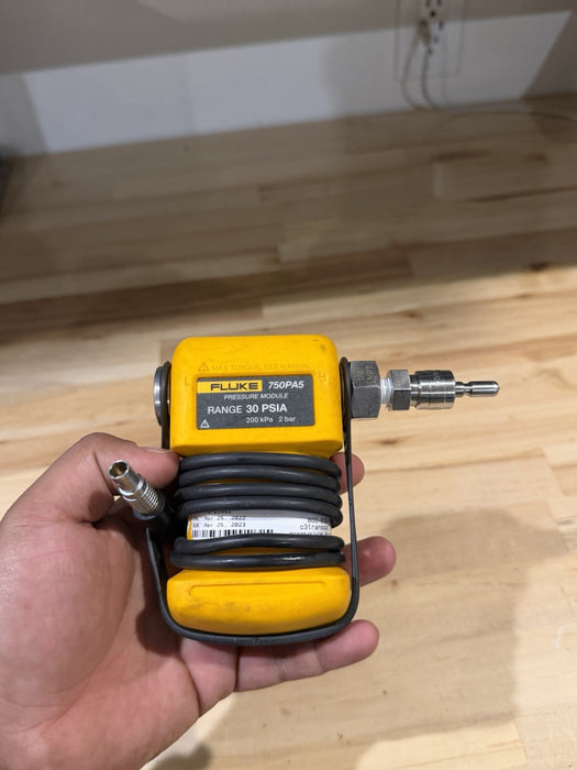FLUKE 750PA5 PRESSURE MODULE RANGE 30 PSIA 200KPA 2 BAR (TESTED) SHIPS FAST