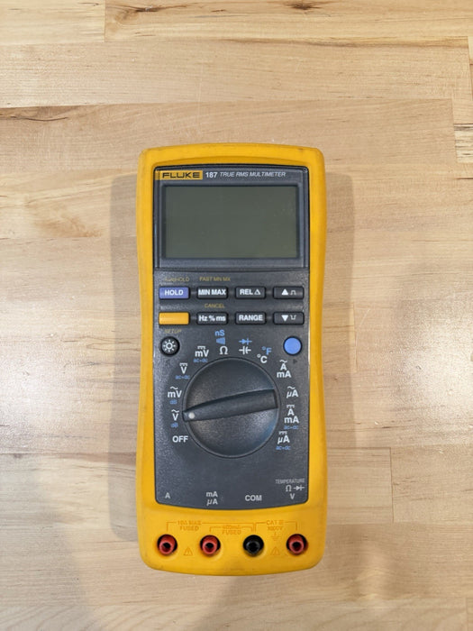 FLUKE 187 TRUE RMS MULTIMETER FOR PARTS