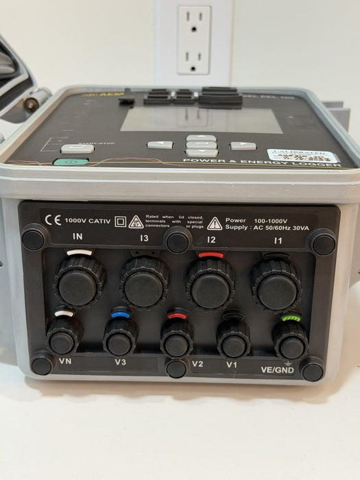 AEMC PEL 105 POWER & ENERGY LOGGER (CALIBRATED 2025) SHIPS FREE