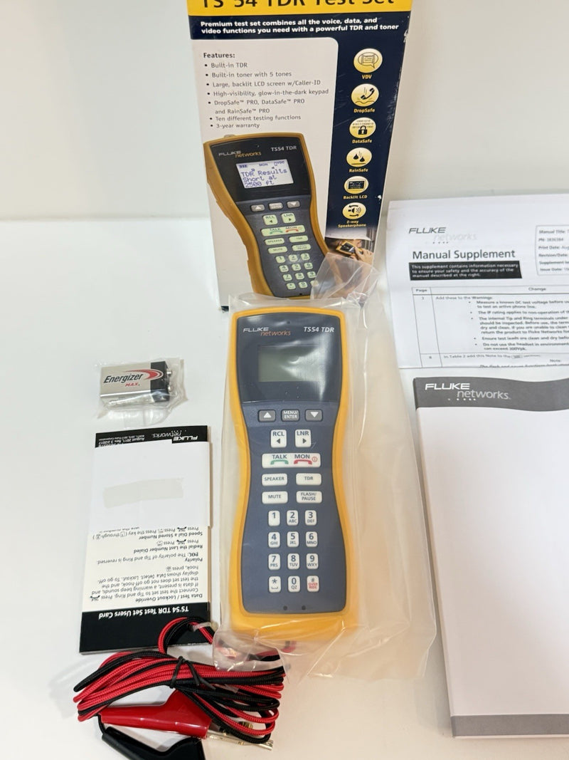 FLUKE NETWORKS TS54 TDR TEST SET