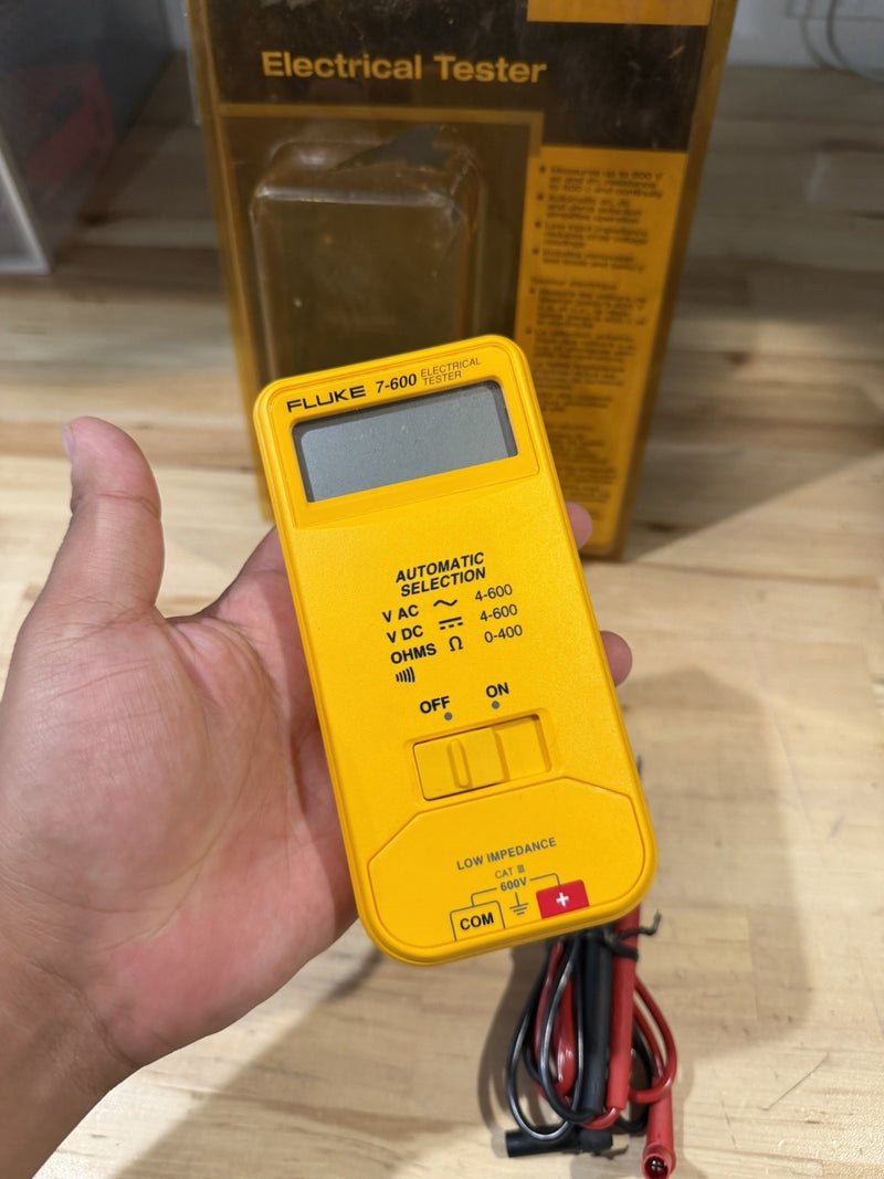 FLUKE 7-600 ELECTRICAL TESTER RARE