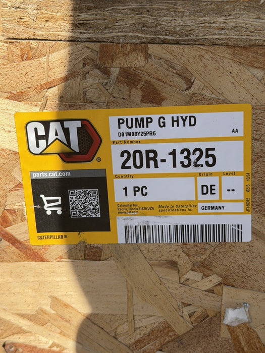 CAT 20R-1325 HYDRAULIC PUMP (NEW FACTORY SEALED) - GENUINE OEM / SHIPS FREE