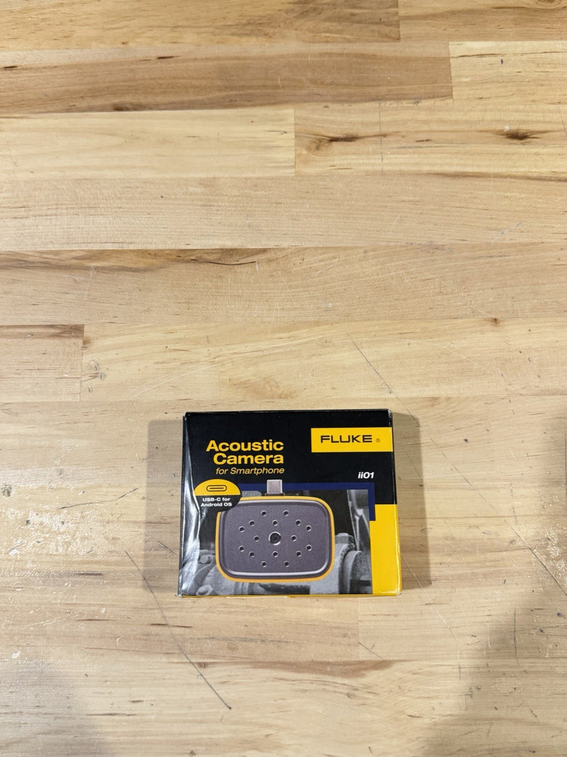 FLUKE ii01 SMARTPHONE ACOUSTIC IMAGING CAMERA (USB TYPE-C FOR ANDROID ONLY) NEW