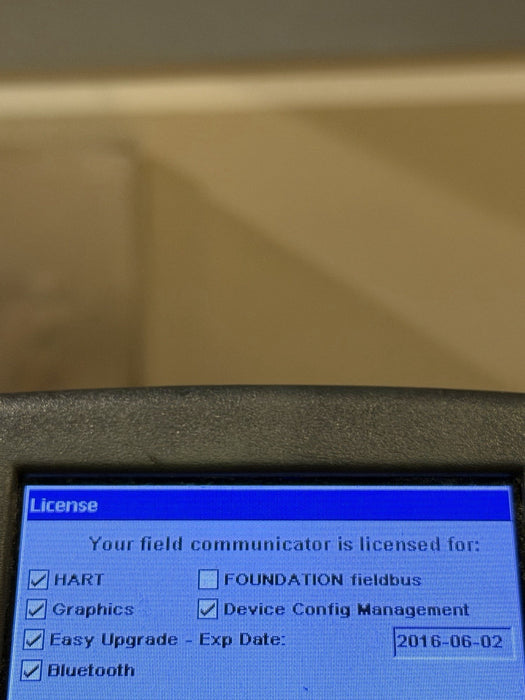 EMERSON HART 475 FIELD COMMUNICATOR (TESTED) FREE SHIPPING