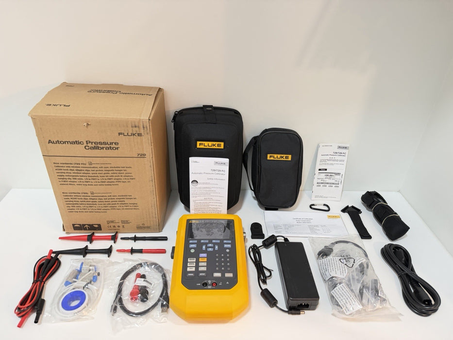FLUKE 729-150G AUTOMATIC PRESSURE CALIBRATOR CALIBRATED 2024 NEW SEALED