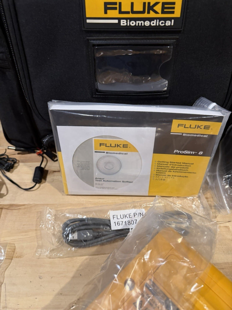 FLUKE BIOMEDICAL PROSIM 8 & SPOT SPO2 MODULE KIT