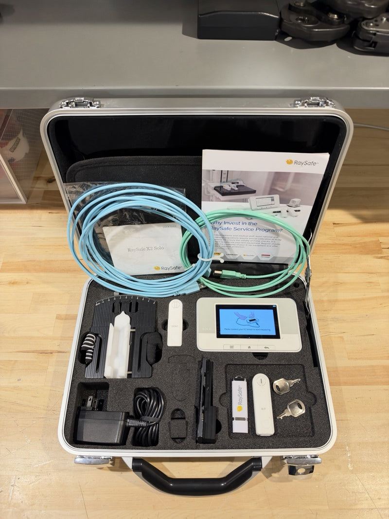RAYSAFE X2 SOLO RF UNIT KIT W/ DENT & RF SENSOR & ACCESSORIES - FREE SHIPPING