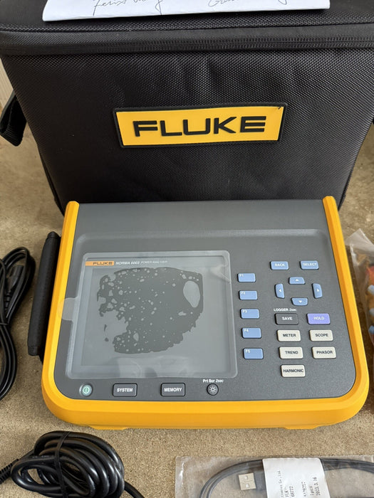 FLUKE NORMA 6003 PORTABLE POWER ANALYZER (NEW SEALED) CALIBRATED 2024-SHIPS FREE