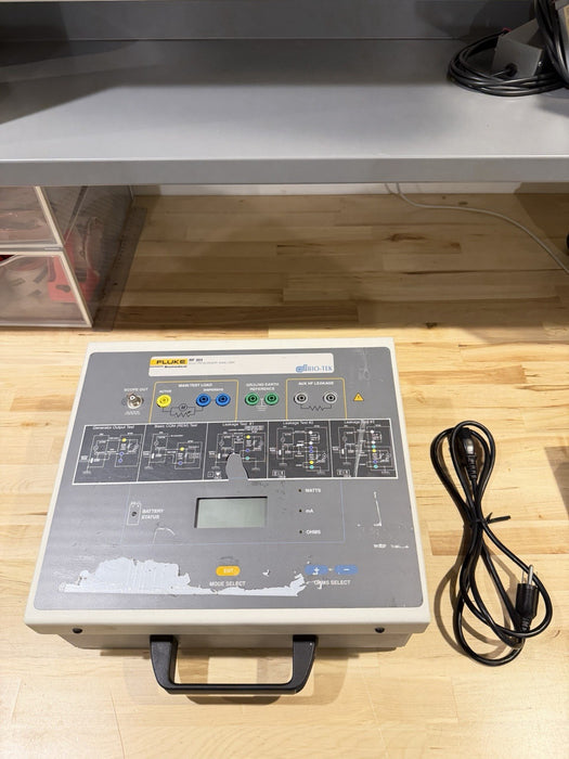 FLUKE BIOMEDICAL RF303 ELECTROSURGERY ANALYZER TESTED