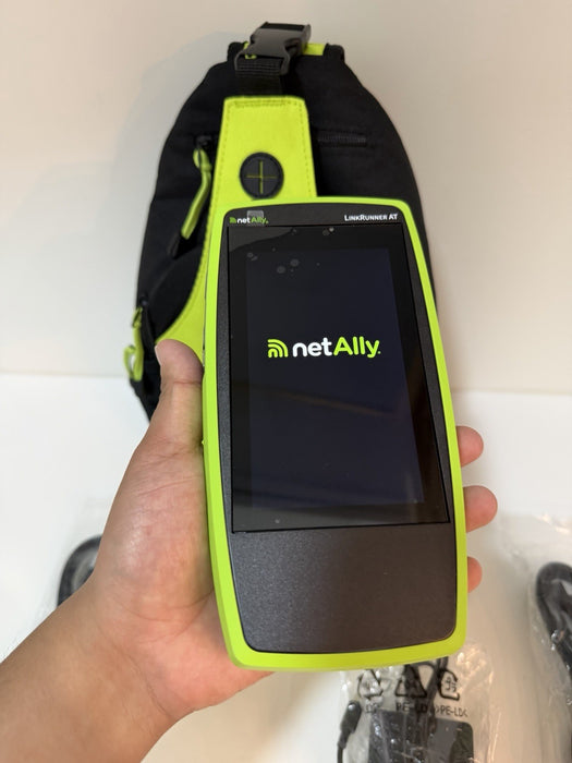 NETALLY LINKRUNNER AT 4000 NETWORKS TESTER W/ CHARGER (NEW SEALED) & ALLY CARE