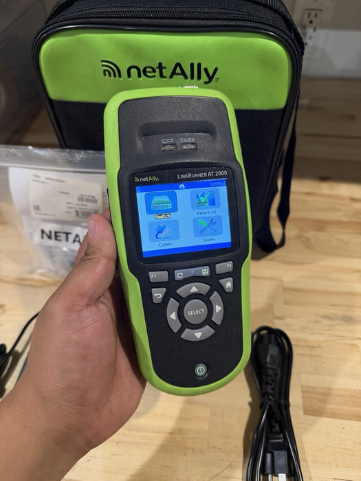 NETALLY LINKRUNNER AT 2000 NETWORK TESTER (LRAT-2000) TESTED