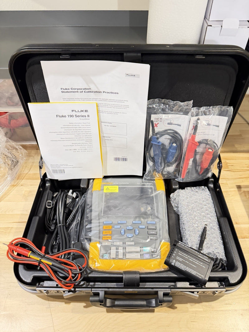 FLUKE 190-062 SCOPEMTER 2CH 60MHZ 625MS/S
