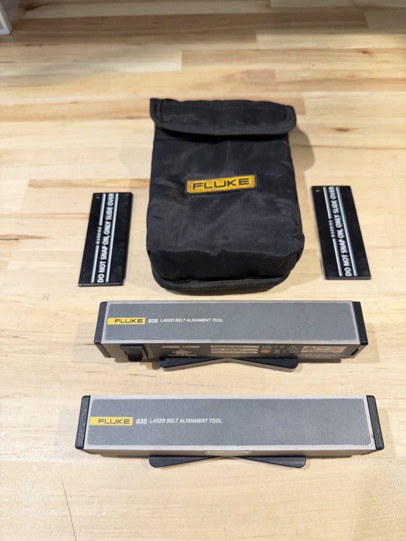 FLUKE 835 LASER BELT ALIGNMENT TOOL WITH CASE