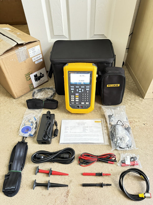 FLUKE 729PRO 4M AUTOMATIC PRESSURE CALIBRATOR MFG-2024 CALIBRATED 2024 NEW SEALED