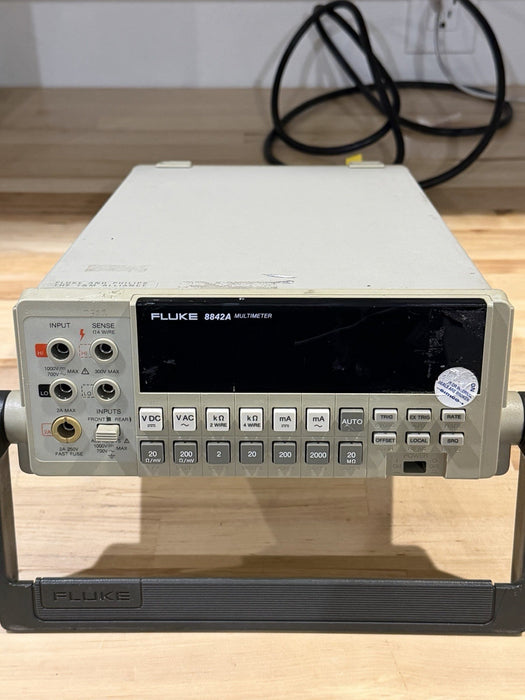 FLUKE 8842A MULTIMETER (PARTS ONLY) FOR PARTS DOESN’T WORK