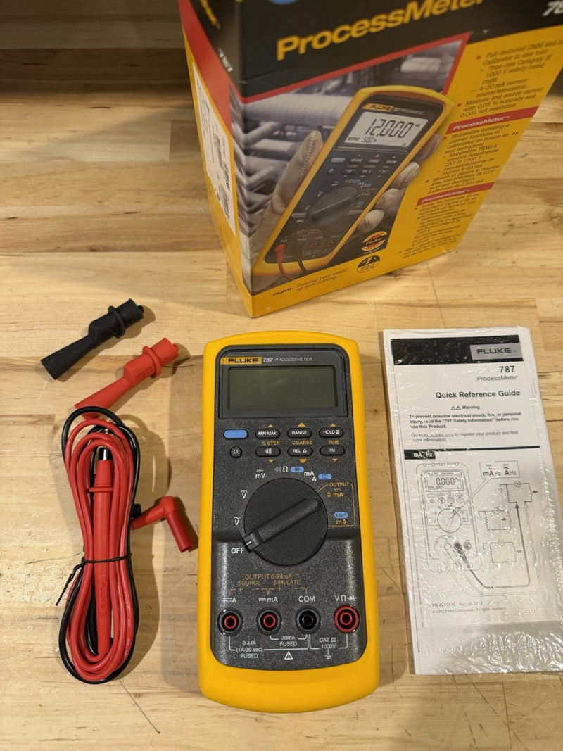 FLUKE 787 PROCESSMETER SHIPS FAST - FREE SHIPPING (NEW)