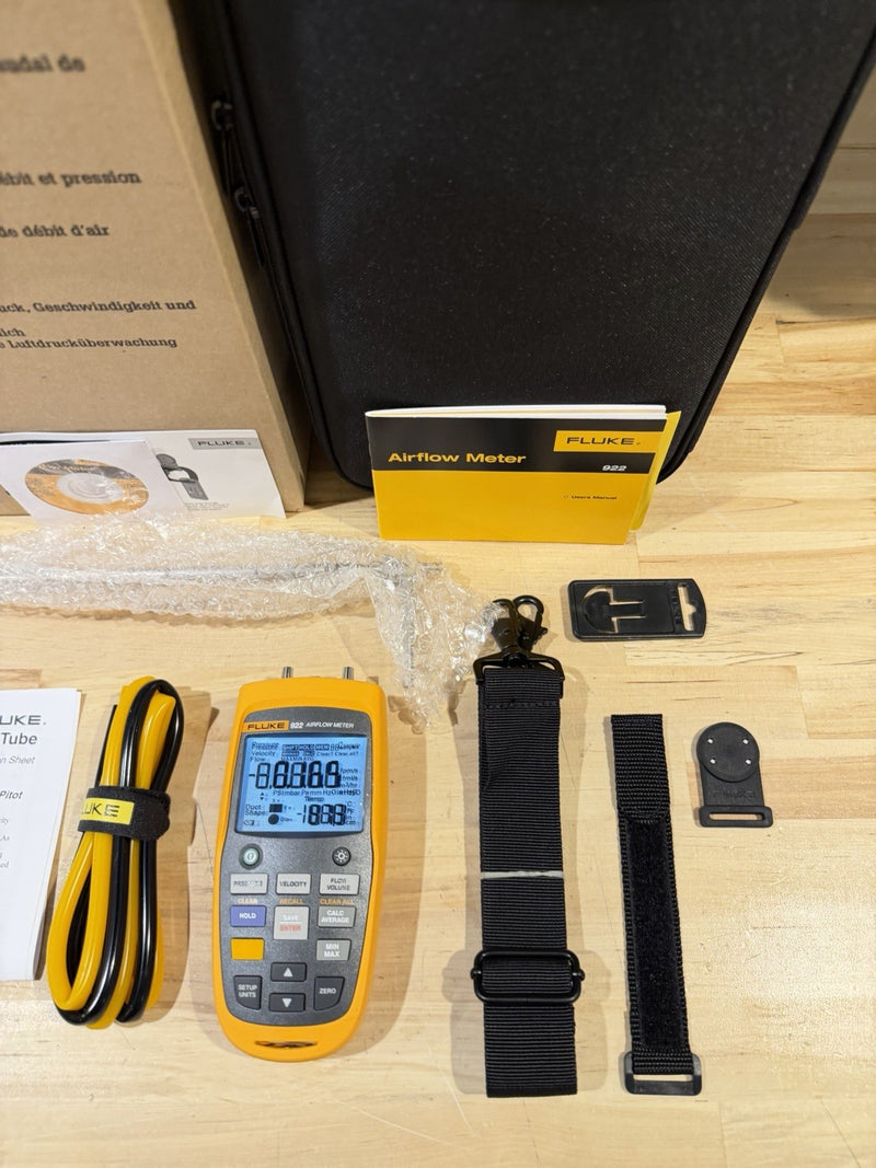 FLUKE 922 AIRFLOW METER KIT