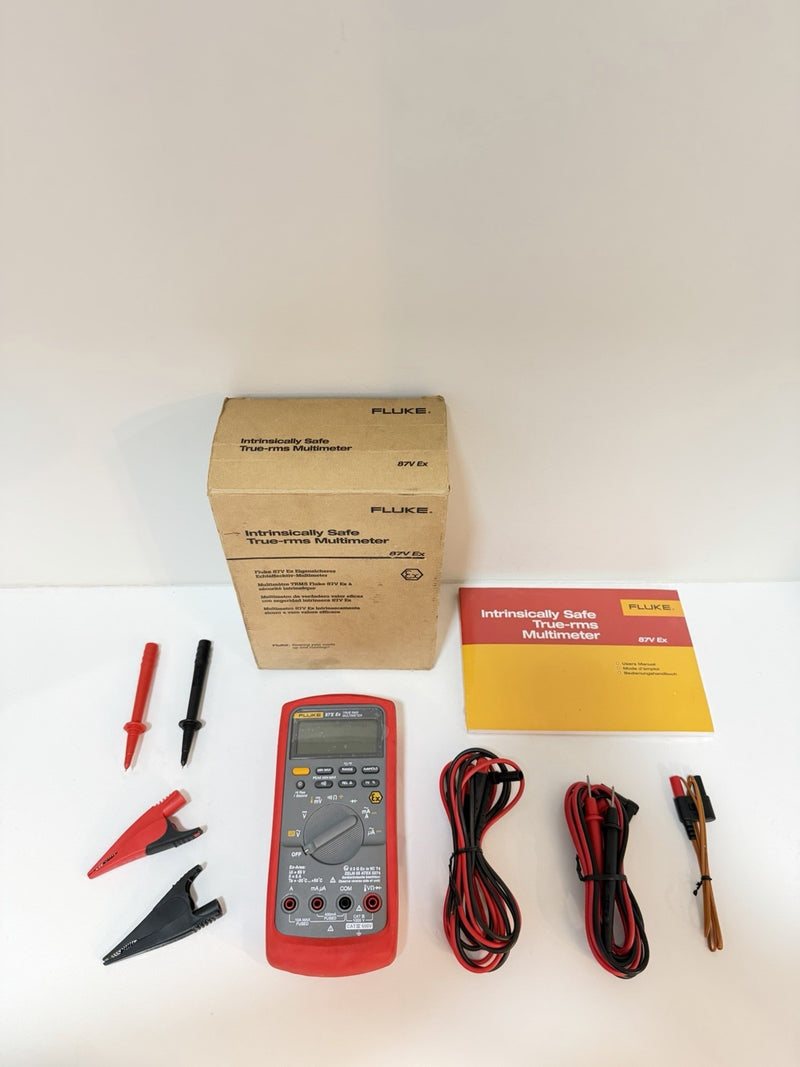 FLUKE 87V EX TRUE RMS MULTIMETER RARE