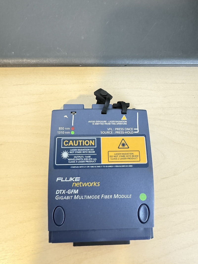 FLUKE NETWORKS DTX-GFM GIGABIT MULTIMODE FIBER MODULE