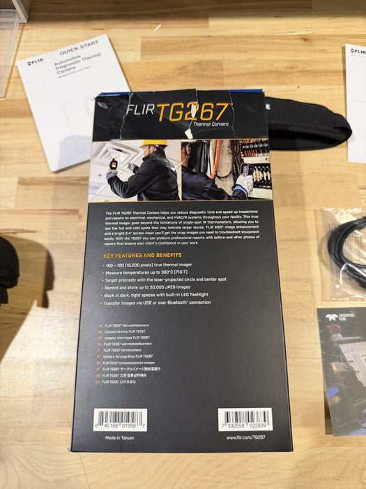 FLIR TG267 INFRARED THERMAL CAMERA NEW SEALED