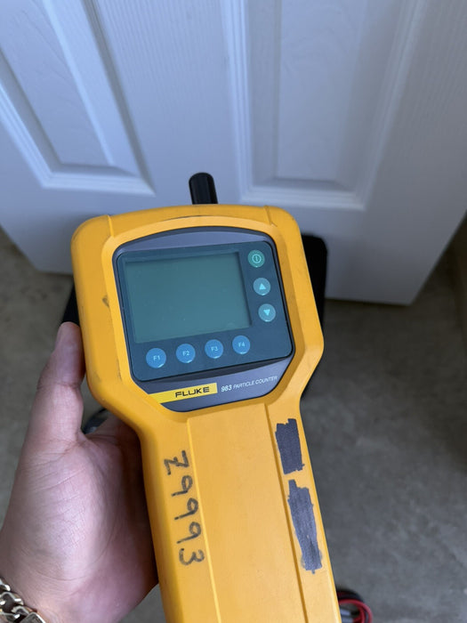 FLUKE 983 PARTICLE COUNTER AIR QUALITY METER HVAC IAQ TESTED