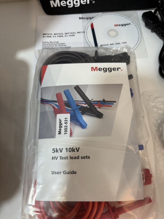 MEGGER MIT1025 10KV INSULATION RESISTANCE TESTER NEW