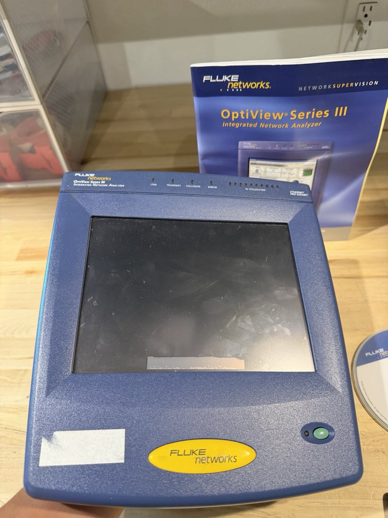 FLUKE NETWORKS OPTIVIEW SERIES III INTEGRATED NETWORKS ANALYZER