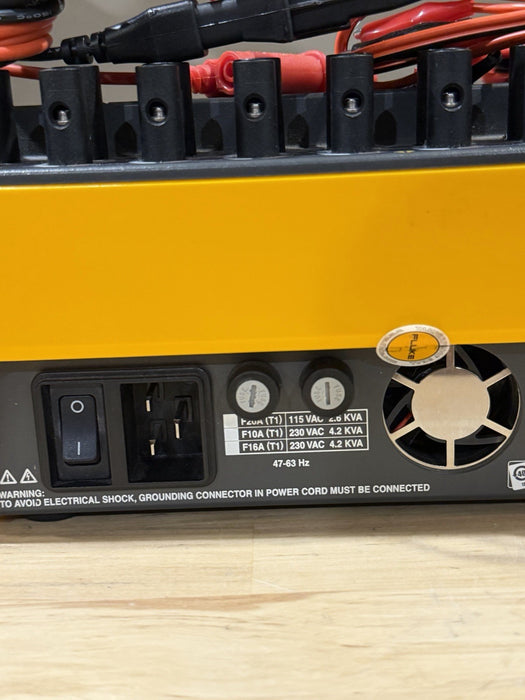 FLUKE ESA620 230V BIOMEDICAL ELECTRICAL SAFETY ANALYZER WITH LEADS & CHARGER