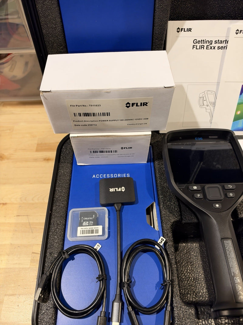 FLIR E96 DUAL FOV 14+24 THERMAL CAMERA (CALIBRATED 2026) NEW