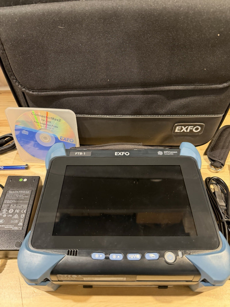 EXFO FTB-1 720C-Q1-EA-EI OTDR & FTB-945-ICERT-Q1-EA-EI OLTS WITH FIP-435B TESTED