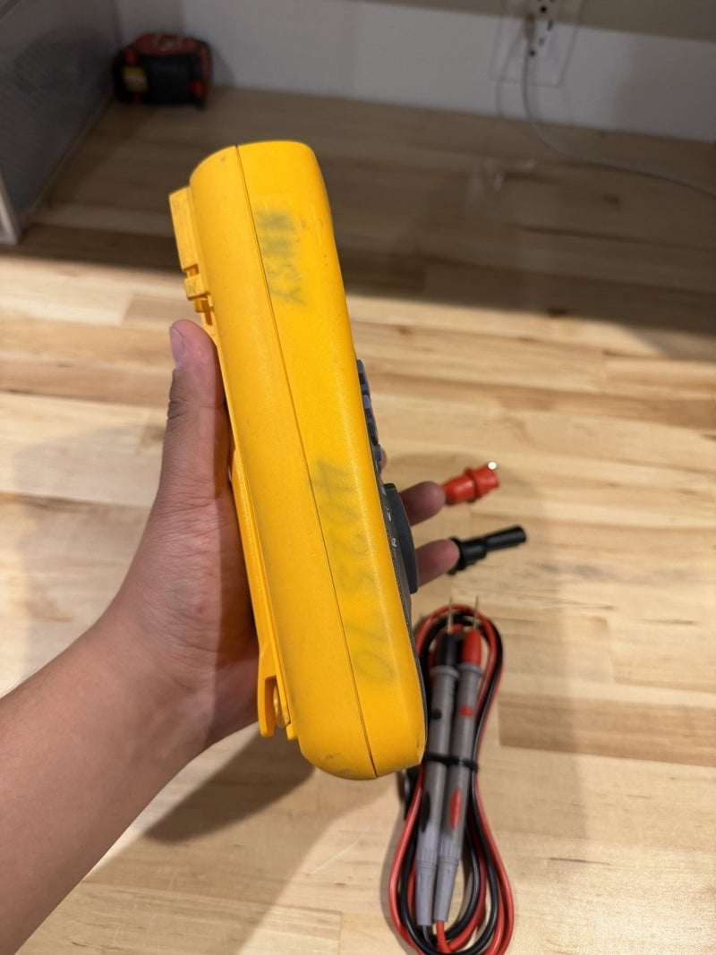 FLUKE 289 TRUE RMS ELECTRONIC LOGGING DIGITAL MULTIMETER W/ LEADS & CLIPS #7