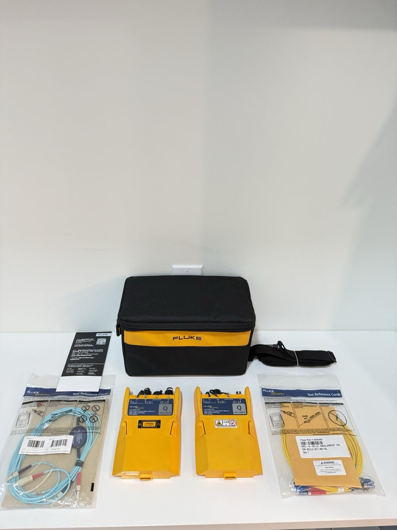 FLUKE NETWORKS CFP-Q CFP-QUAD CERTIFIBER PRO SM MM FIBER OLTS CALIBRATED 2025