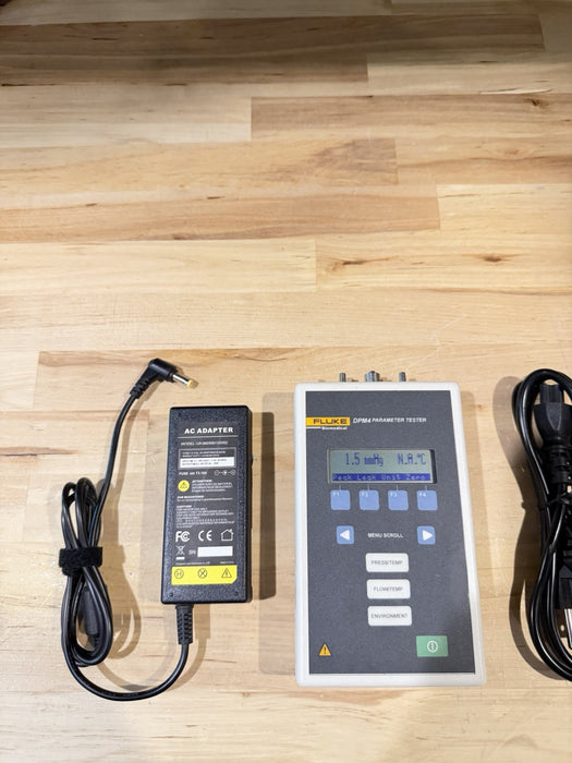 FLUKE BIOMEDICAL DPM4-2G PARAMETER TESTER WITH CHARGER & BAG TESTED