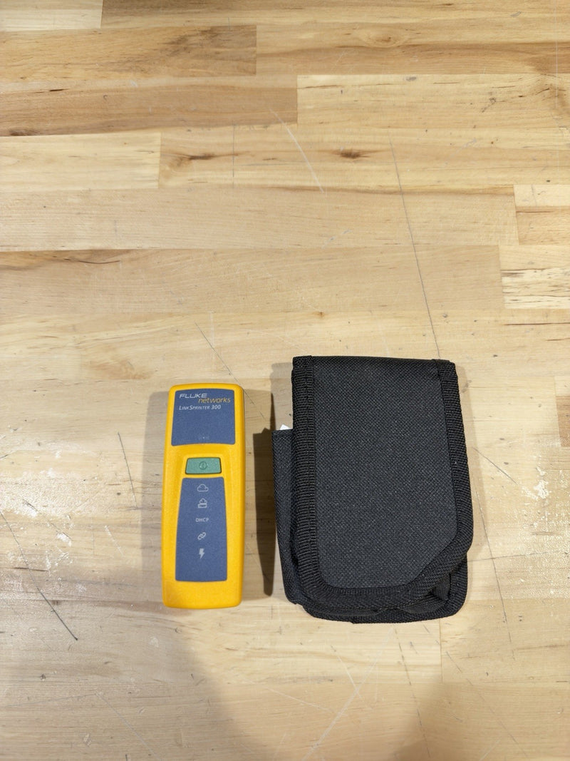 FLUKE NETWORKS LINKSPRINTER 300 W/ HOLSTER TESTED - SHIPS FAST