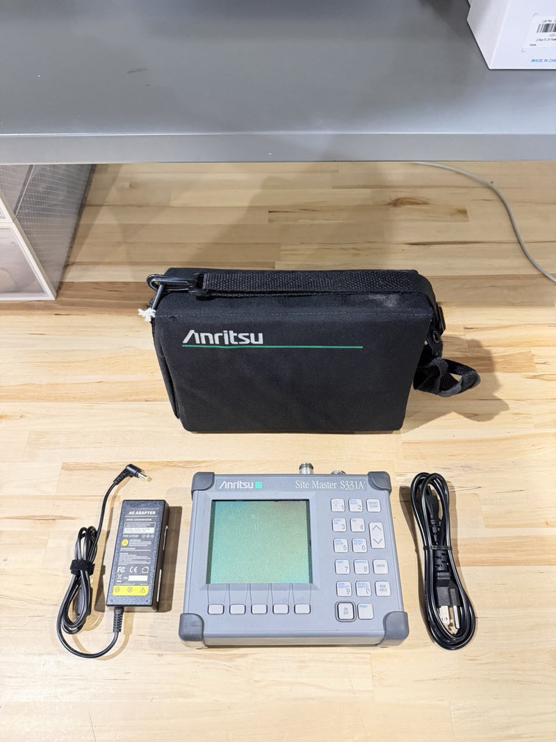 ANRITSU SITE MASTER S331A ANALYZER WITH CHARGER TESTED