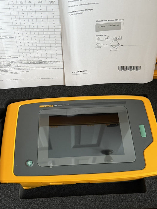 FLUKE II900 INDUSTRIAL ACOUSTIC MFD 2023
