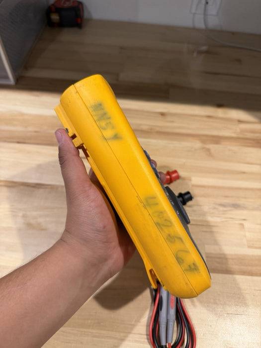 FLUKE 289 TRUE RMS ELECTRONIC LOGGING DIGITAL MULTIMETER W/ LEADS & CLIPS #8