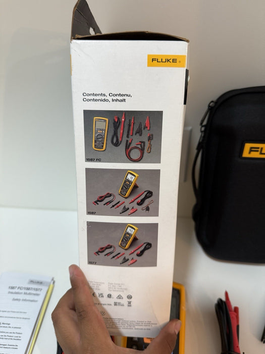 FLUKE 1587 FC 2 IN 1 HANDHELD DIGITAL INSULATION MULTIMETER (FACTORY SEALED) NEW