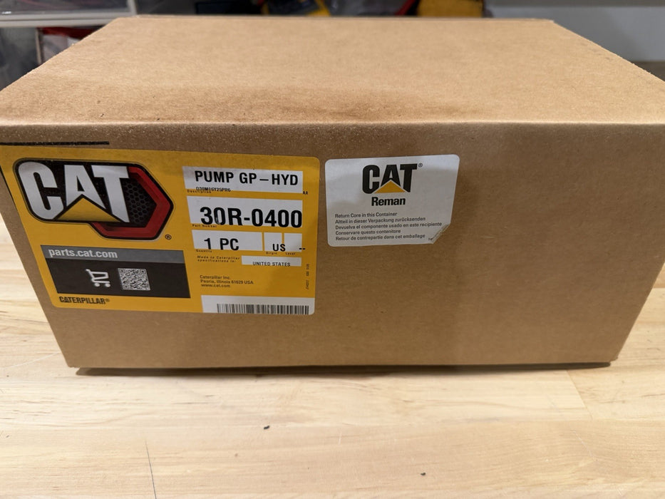 CAT 30R-0400 HYDRAULIC PUMP (NEW FACTORY SEALED) FREE SHIPPING -GENUINE OEM