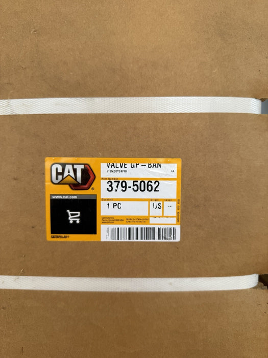 CAT 379-5062 BANK VALVE GP (NEW FACTORY SEALED) FREE SHIPPING -GENUINE OEM