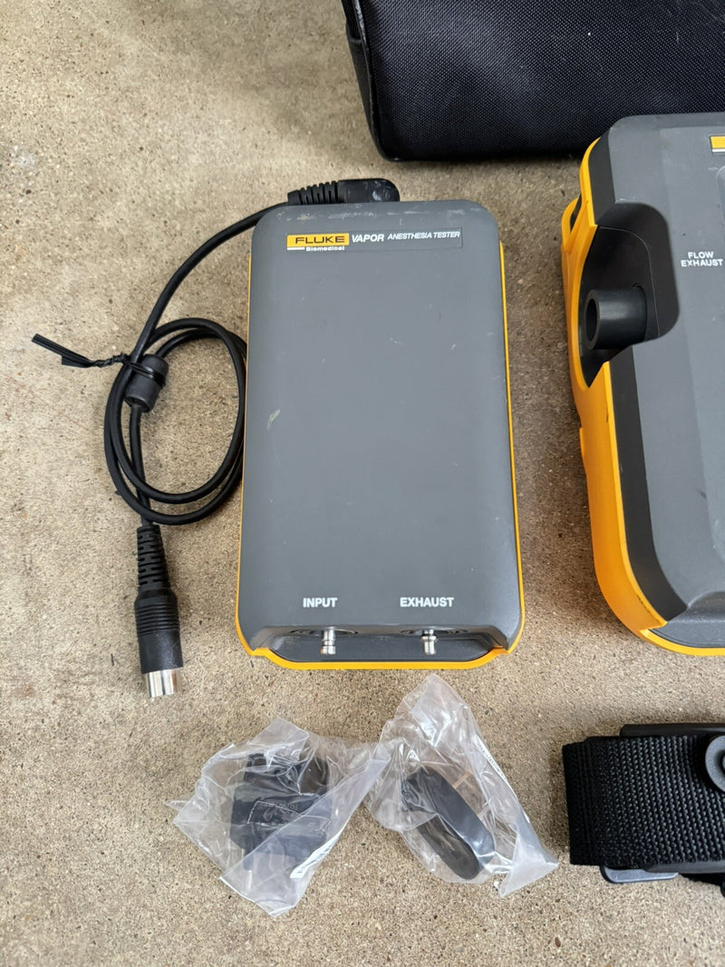 FLUKE VT650 GAS FLOW ANALYZER CALIBRATED 2024 WITH FLUKE VAPOR & CHARGER & BAG