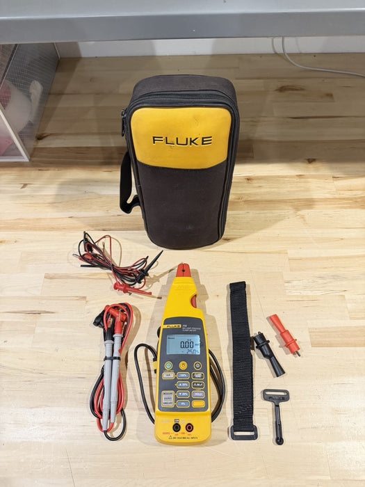 FLUKE 772 MILLIAMP PROCESS CLAMP W/ LEADS & CLIPS TESTED