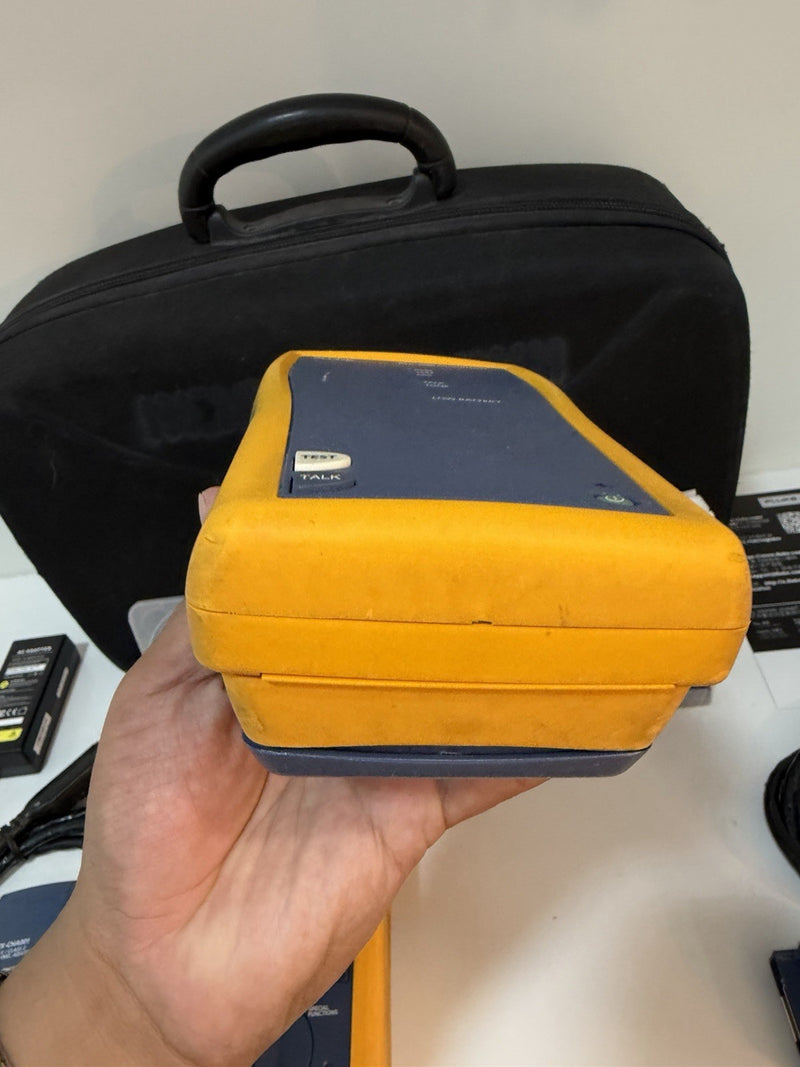 FLUKE NETWORKS DTX-1800 DTX CABLE ANALYZER KIT & PLA001 TESTED
