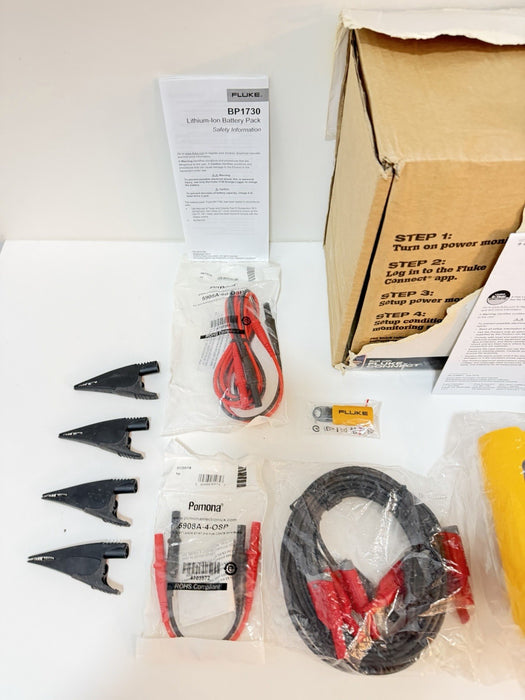 FLUKE 3540 FC 3-PHASE POWER MONITOR KIT (NEW FACTORY SEALED) FREE SHIPPING