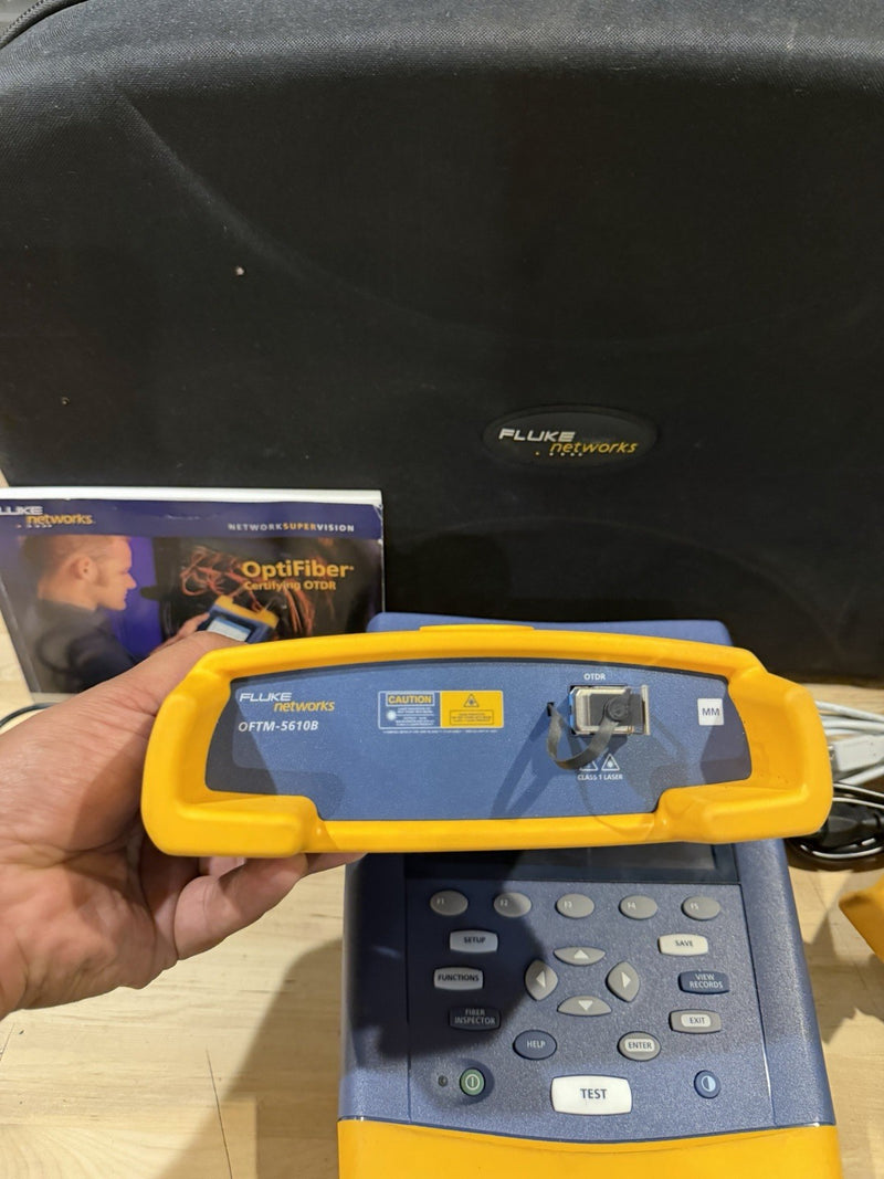 FLUKE NETWORKS OPTIFIBER WITHOFTM-5610B & OFTM-5730 TESTED