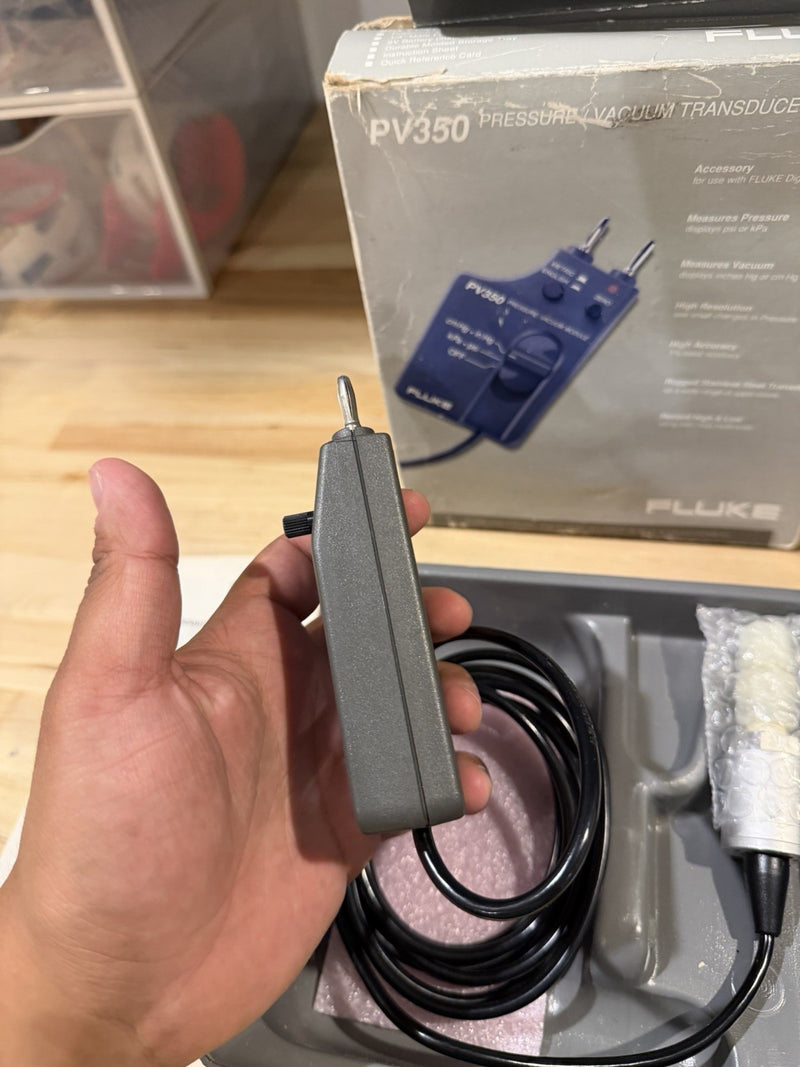 FLUKE PV350 PRESSURE VACUMM TRANSDUCER MODULE TESTED