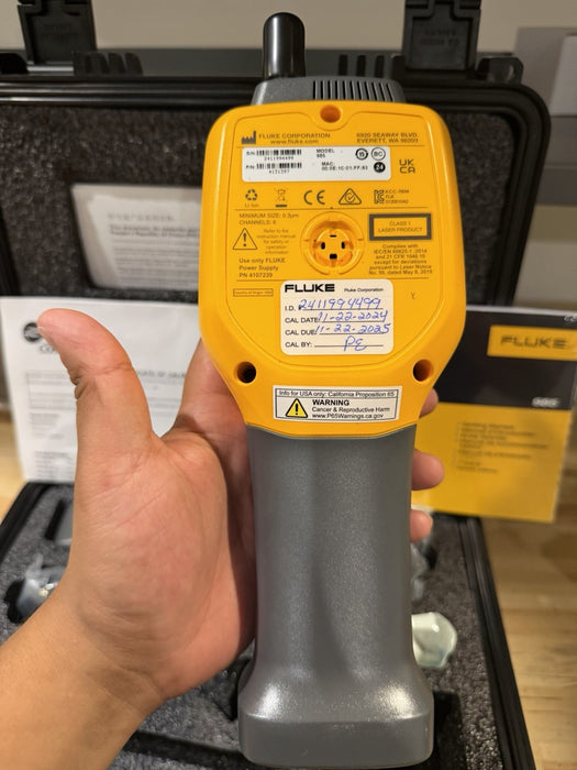 FLUKE 985 AIRBORNE PARTICLE COUNTER TESTER CALIBRATED 2025 TESTED
